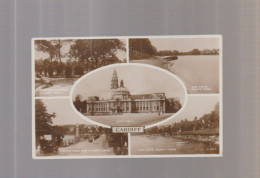 Royaume-Uni -   Pays De Galles - Cardiff - Lake - City Hall - Garden - - Glamorgan