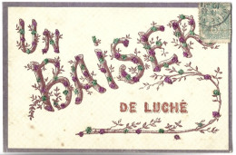 Un Baiser De LUCHE - Carte Pailletée - Luche Pringe