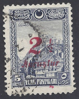 TURCHIA 1929 - Yvert 742° - Soprastampato | - Gebraucht