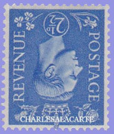 GREAT BRITAIN 1941  INVERTED WMK. 2d. PALE BLUE  GOOD PERFORATIONS  S.G. 489Wi  U.M.  N.S.C. - Unused Stamps