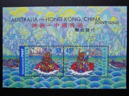 Australia 2001 Dragon Boat Races Stamps MS MNH - Hojas, Bloques & Múltiples