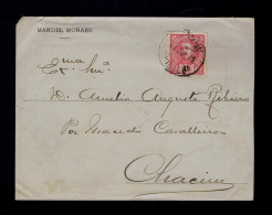 Sp9985 PORTUGAL D,Carlos 25r.  Mailed 1905-07-10  Vidago »Chacin By VILLA-REAL - Storia Postale