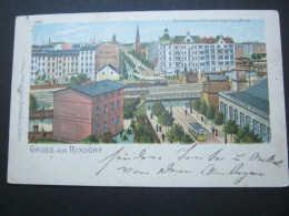 BERLIN RIXDORF , Schöne Karte Um  1901 - Rixdorf