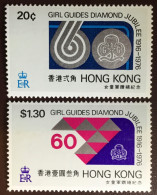 Hong Kong 1976 Girl Guides Diamond Jubilee MNH - Unused Stamps