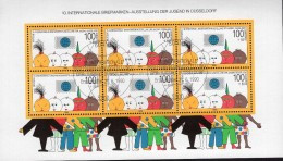 Bund Block 21 Briefmarkenausstellung Der Jugend Used Gestempelt (ESST Bonn) - 1981-1990