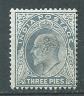 Inde Anglaise    - Yvert N° 57 *   - Ae 233 37 - 1902-11 King Edward VII