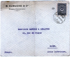 TURQUIE - N°677  / LETTRE POUR LA FRANCE -Cà D STAMBUL 08-XI-23 - Storia Postale