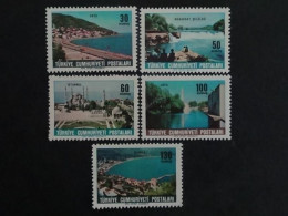 1965 TURQUIE Y&T N° 1727 à 1731 ** - SITES TOURISTIQUES - Ungebraucht