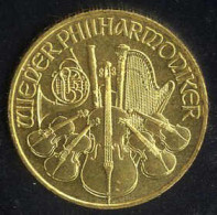 500 Schilling, 1989, ¼ Unze Philharmoniker In Gold - Austria