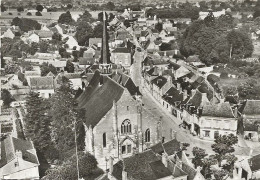 CPSM Fondettes L'église Et Vue Générale - Fondettes