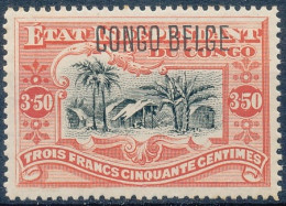 [** SUP] N° 47, 3,50 Vermillon, Centrage Parfait - Fraîcheur Postale - Cote: 310€ - Unused Stamps