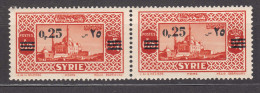 Syria Syrie 1938 Yvert#240 Mint Never Hinged Pair - Ungebraucht