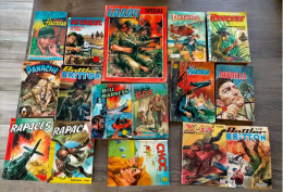 Lot 16 Bd GUERRE Battler BRITTON GARRY Spécial 386 Bis RANGERS Dynamic RAY HALCOTAN Attaque X-13 COC SOS RAPACES Panache - Spirou Et Fantasio