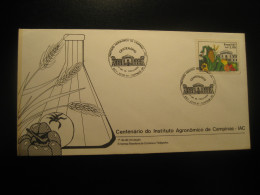 CAMPINAS 1987 Instituto Agronomico Agronomic Agronomy Agriculture FDC Cancel Cover BRAZIL Brasil - Lettres & Documents