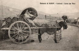 - Dintorni Di ROMA - Costumi - Carro Da Vino - Scan Verso - - Transport