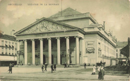 BELGIQUE - Bruxelles - Théâtre De La Monnaie - Carte Postale Ancienne - Institutions Internationales