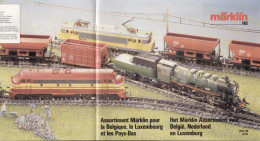 Catalogue Märklin  1987/88 HO Assortiment Pour Belgique Luxembourg Pays-Bas  - En Français Et Néerlandais - Französisch