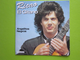RICAO - EL GITANO - ANGELITOS NEGROS - Disque Vinyle 45 T - Autres - Musique Espagnole