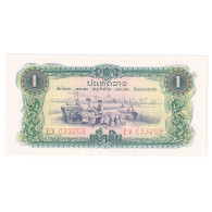 Billet, Laos, 1 Kip, KM:19Aa, NEUF - Laos