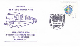 Germany Deutschland  2000 40 Jahre BSV Teuto-Merkur Halle 18-03-2000 - Tram