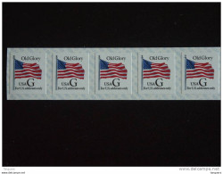 USA Etats-Unis D'Amerique United States 1994 G Stamp Coil 5x Yv 2320  MNH ** - Coils & Coil Singles