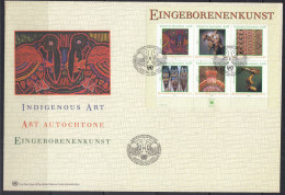 Action !! SALE !! 50 % OFF !! ⁕ UN 2003 Vienna  Indigenous Art / Eingeborenenkunst  XXL FDC Cover - Storia Postale