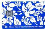 PF17a POLYNESIE PAREO BLEU Lot C42100740 (BB1010 - Polynésie Française