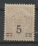 Luxemburg Y/T 111A ** MNH - 1907-24 Wapenschild