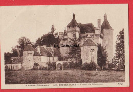 23 - CHENERAILLES----Chateau De Villemontaix---cpsm Pf - Chenerailles