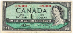 MA 26043 / Canada 1 Dollar 1954 TB - Canada