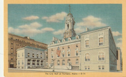 The City Hall Of Portland, Maine - Portland