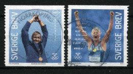 Réf 77 < -- SUEDE 2012 < Yvert N° 2863-2864  Ø < Mi 2885-2886 Ø Used -- > Sportifs Jeux Olypiques - Olympic Games - Used Stamps