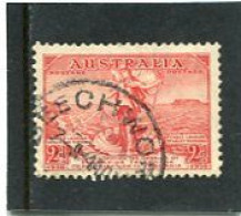 AUSTRALIA - 1936  2d  CABLE  FINE USED - Gebruikt