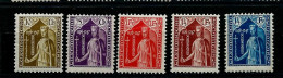 Comtesse Ermesinde - Caritas 1932   - N° 239/43 ( Michel: 245/9 )  état: * - Andere & Zonder Classificatie