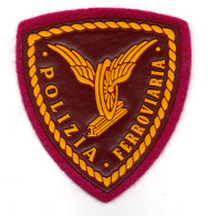 SCUDETTO-PATCH-TOPPA GUARDIE DI P.S./POLIZIA DI STATO FERROVIARIA ANNI 70/80 - Politie & Rijkswacht