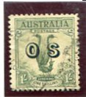 AUSTRALIA - 1932   1s  LYRE  OVERPRINTED  OS   FINE USED  SG  O136 - Service