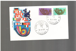 Italia - Fdc 1973 Europa Cept - 1973