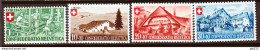 Svizzera 1945 Unif.419/22 **/MNH VF - Unused Stamps