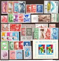 Svizzera 1929/62 Accumulation 40 Val. **/MNH VF - Collections