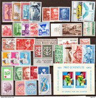 Svizzera 1929/62 Accumulation 40 Val. **/MNH VF - Verzamelingen