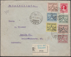 Lotto 427 12/3/1931 - Raccomandata Diretta In Germania, Affrancata Con Serie Conciliazione Per L. 2.75. AL Verso Annullo - Brieven En Documenten