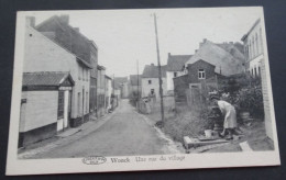 Wonck - Une Rue Du Village - O. Préaux Et Cie. Ghlin - Bassenge