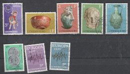 Luxembourg    .   Y&T     .    8 Timbres     .    O     .      Oblitéré - Used Stamps