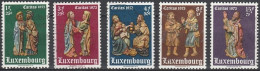 Luxembourg    .   Y&T     .    821/825     .    O     .      Oblitéré - Usados