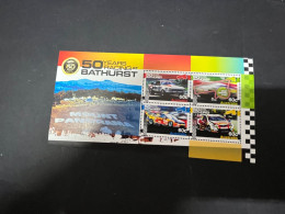 8-10-2023 (stamp) Australia - Mini-Sheet - Mint  - 50 Years Of Racing At Bathurst - Blocks & Kleinbögen