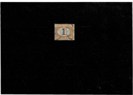 ITALIA REGNO ,"Segnatasse",1c. Ocra E Carminio ,usato ,qualita Ottima - Postage Due