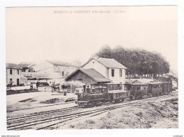 52 NOGENT En BASSIGNY CPM TRAIN VOIR DOS Train Mixte Locomotive à Vapeur En Gare Coll Cl. Borderie N°804.6 CFN - Nogent-en-Bassigny