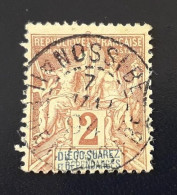 1892 Diego-Suarez Yv 26, 2c - Oblitérés