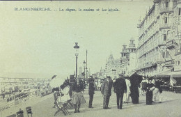 Blankenberge  La Digue Le Casino Et Les Hotels - Blankenberge