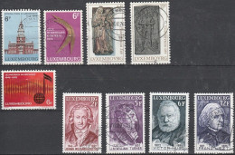 Luxembourg    .   Y&T     .    9  Timbres     .    O     .      Oblitéré - Oblitérés